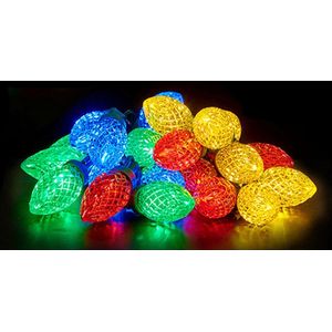 Krist+ Lichtsnoer - feestverlichting - 500 cm - 25 LED lampjes - gekleurd - batterij