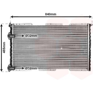 RADIATOR VOOR OPEL MOVANO 1999-2003 4501136