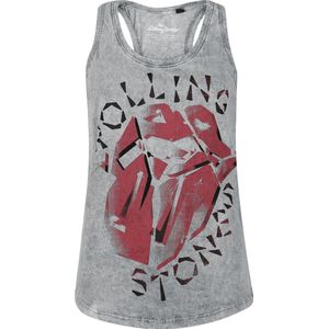 Rolling Stones, The Hackney diamonds Top grijs XXL Katoen Dames - Band merch, Bands