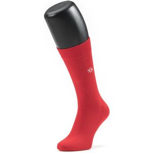 Owen Smith 2-pack - Herensokken rood - maat 43-46
