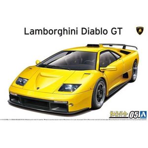 1:24 Aoshima 05899 Lamborghini Diablo GT Plastic Modelbouwpakket