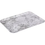 5Five Dienblad/serveer tray Marble - Melamine - creme wit - 33 x 43 cm