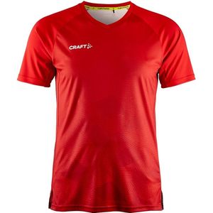 Craft Premier Fade Shirt Korte Mouw Heren - Rood | Maat: XL