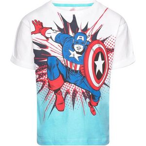 Marvel Avengers- t-shirt Avengers - Captain America - jongens - maat 104