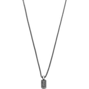 Frank 1967 - 7FN-0069 - schakelketting heren met pendant - ips - 15x8x2 mm - 60 cm
