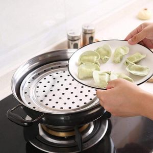 Ronde Rvs Steamer Rack voor Multifunctionele Stoommand Snelkookpan Canner Rack Verwijderbare Benen (S: 20cm in diameter)