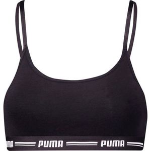 Puma - Iconic Casual Bralette - Dames Bralette - XS - Zwart