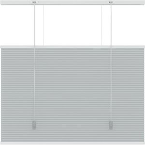 Plisségordijn - Licht grijs - Lichtdoorlatend - 80x220 cm