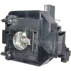 Beamerlamp geschikt voor de EPSON H589A beamer, lamp code LP69 / V13H010L69. Bevat originele P-VIP lamp, prestaties gelijk aan origineel.