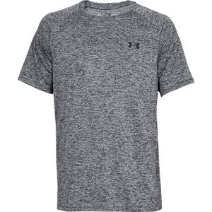 Under Armour UA Tech 2.0 Short Sleeve Tee Heren Sportshirt - Zwart - Maat XL