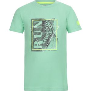 DJ Dutchjeans - T-shirt - Bright - Green - Tijger - Maat 116
