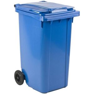 Afvalcontainer 240 liter blauw