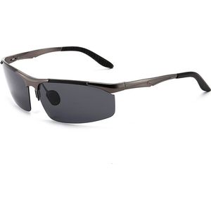 Garpex® Fietsbril - Sportbril - Gepolariseerde Zonnebril - Zonnebril - Racefiets - Mountainbike - Motor - Zwart