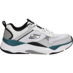 Skechers Mira heren sneaker - Wit multi - Maat 43