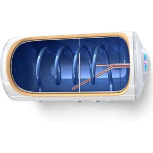 Tesy 100 liter Bi-Light boiler met warmtewisselaar | horizontaal wandmontage