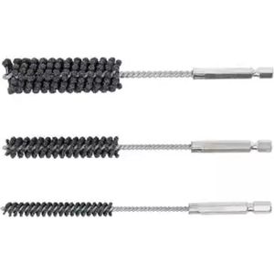 Hoonsteen-Weber Tools hoonsteen Geschikt voor cilinder-korrel 60 / 80, 8-12-20 mm 3-dlg -WT-1358-Hoonapparaat-set flexibel aandrijving buitenzeskant (1/4"")