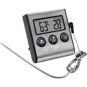 Digitale Vleesthermometer - Grillen en Koken - Keukenthermometer met Timer