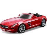Mercedes Benz Sls Amg Roadster 1:32 rood