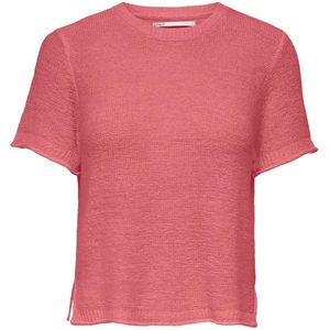 Only T-shirt Onlsunny S/s Pullover Nca Knt 15254282 Tea Rose Dames Maat - L