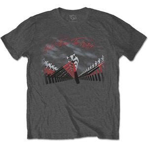 Pink Floyd - The Wall Marching Hammers Heren T-shirt - 2XL - Zwart