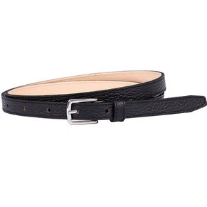 ROECKL Leren Riem Lina Belt W75 Black Zwart
