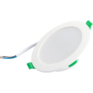 Leddle - inbouwspot - LED - Rond zaagmaat 75-85mm - Wit - Dimbaar - 5 Watt - 400 lumen - 230V - CCT 3000K / 4000K / 5700K - Plafondspots - Inbouwspot voor badkamer en buiten - IP44