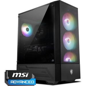 MSI RTX 5060 Intel Game PC - GeForce RTX 5060 8GB - Intel Core i5-14400F - 16GB DDR5 - 1000GB SSD - Win 11 Home