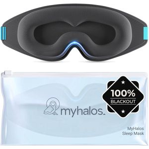 Verduisterend Slaapmasker voor Dames en Heren – 3D Oogmasker zonder Druk – Ideaal voor Reizen en Thuis