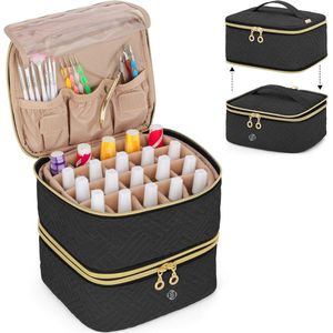 Equivera Nagellak Koffer - Nagellak Koffer - Nagellak Organizer - Koffer voor Nagellak - Beautycase