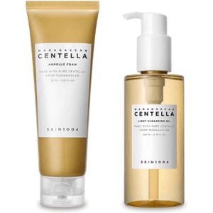 SKIN1004 MADAGASCAR CENTELLA DOUBLE CLEANSING DUO (cleansing oil+centella cleansing foam)