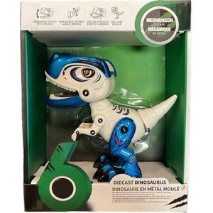 Die cast Dinosaurus met licht en geluid - 14 cm - Interactief