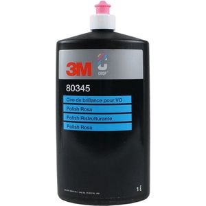 3M 80345 Polish Rosa Autowas - Roze dop - Duurzame bescherming - Snel uit te poetsen en schoon te maken - Geen vlekken op rubbers en kunststoffen