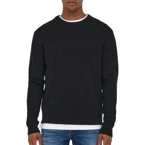 ONLY & SONS ONSPHIL REG 12 STRUC CREW KNIT NOOS Heren Trui - Maat XL