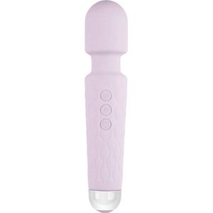 Akindo Magic Wand - wit ruit design - Vibrator voor Vrouwen - Clitoris Stimulator - waterproof - 8 standen - Vibrators voor Vrouwen & Koppels - Seksspeeltjes - Sex Toys Couples