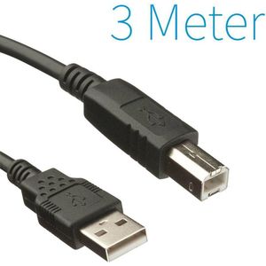 Brauch USB 2.0 A - B - Printer Kabel 3 Meter
