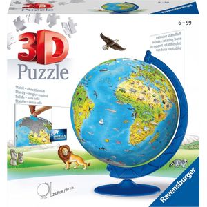 Ravensburger XXL 3D Puzzel Kinder Globe (180 Stukjes)