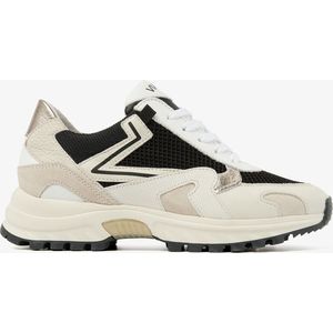 VIA VAI Danae Nicole Sneakers - Beige Zwart - Maat 42