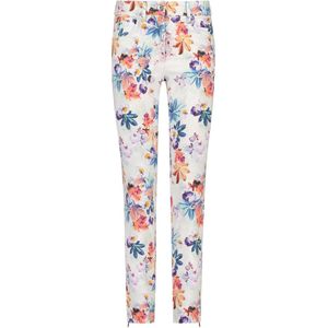 Zerres Twigy Katoen Enkel Broek Bloemenprint Mint | Mint