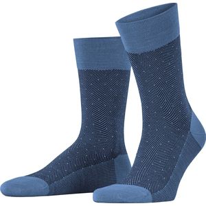 FALKE Sensitive Herringbone comfort band, geschikt voor diabetici merinowol sokken heren bruin - Maat 45-46