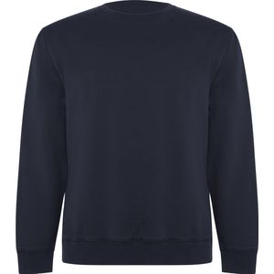 Donker Blauwe unisex Eco sweater Batian merk Roly maat 2XL