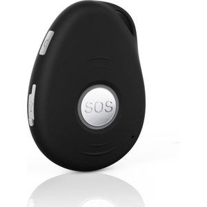 PEEKGUARD© - EVO 7S 4G Zwart - SOS Noodknop - Alarmknop voor Personen & Ouderen - GPS Tracker Senioren - SOS knop - Valdetectie - Waterdicht - Incl. Simkaart - Geen Abonnement
