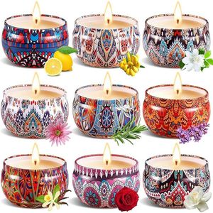 Geurkaarsen Kerstmis, Aromakaarsen, kaarsen cadeauset, 9