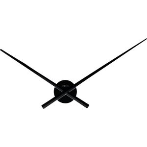 Wandklok NeXtime dia. 70 cm, zwart, 'Hands' NE-3118ZW