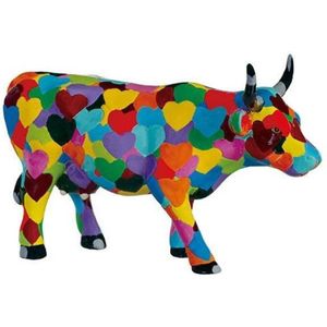 Cowparade Medium Ceramic Heartstanding Cow