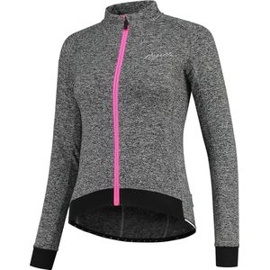 Rogelli Benice 2.0 Fietsshirt - Lange Mouwen - Dames - Grijs, Roze - Maat S