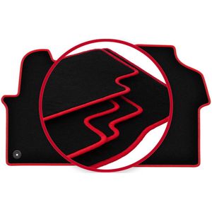 CARLUX-RED automatten voor: Citroen Jumpy III bestelbus (2018-)