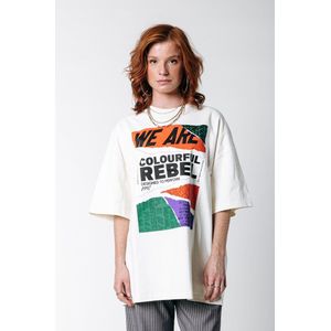 Colourful Rebel We Are Oversized Tee - L