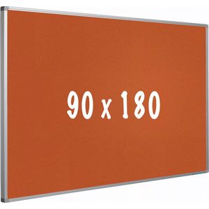 Prikbord kurk PRO - Aluminium frame - Eenvoudige montage - Punaises - Prikborden - 90x180cm