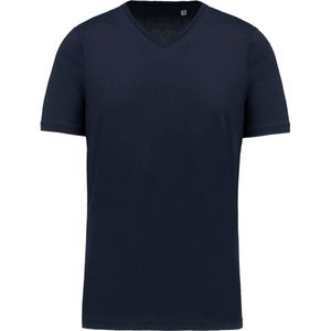 Kariban Heren-t-shirt Supima® V-hals korte mouwen K3002 - Navy - XL