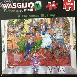 Wasgij? 7 christmas puzzle 950 stukjes jumbo A christmas stuffing! Een kerstvulling! Kerst puzzel jumbo